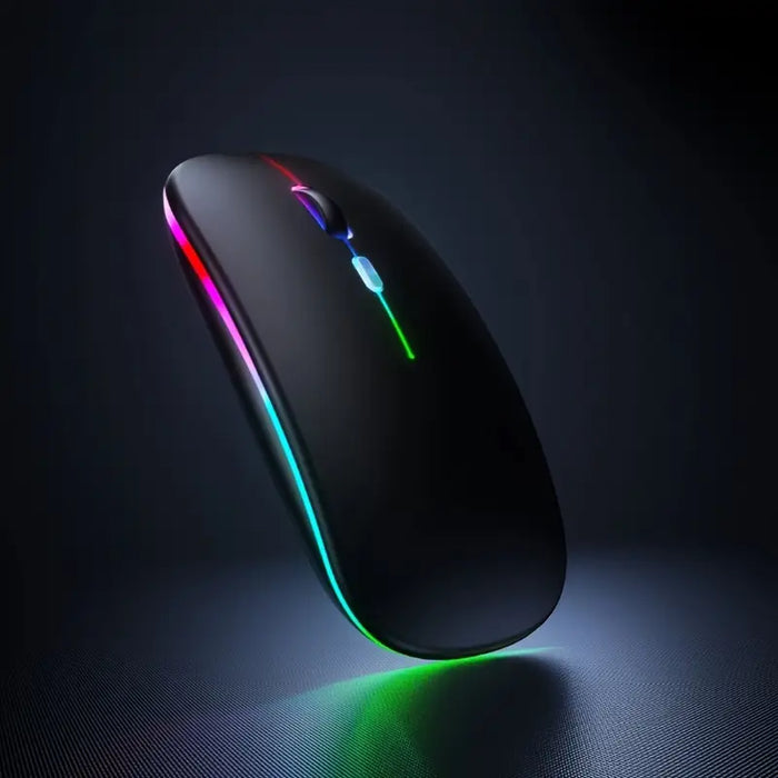 PC-Link Rechargeable RGB Wireless Office Mouse