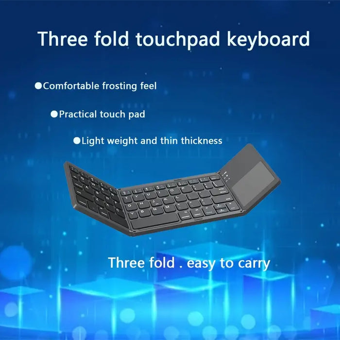 PC-Link Wireless Three Fold Keyboard For PC Or Office