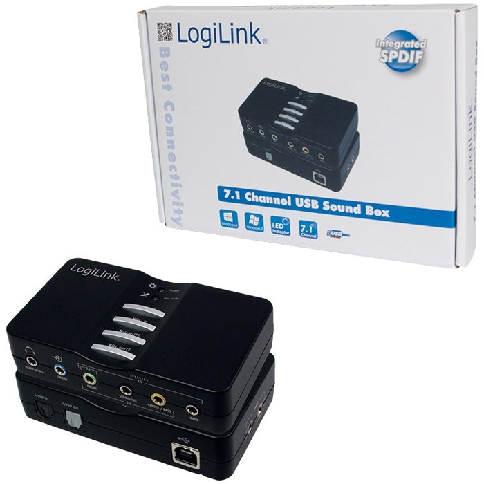 LogiLink USB Sound Box 7.1 8-Kanal