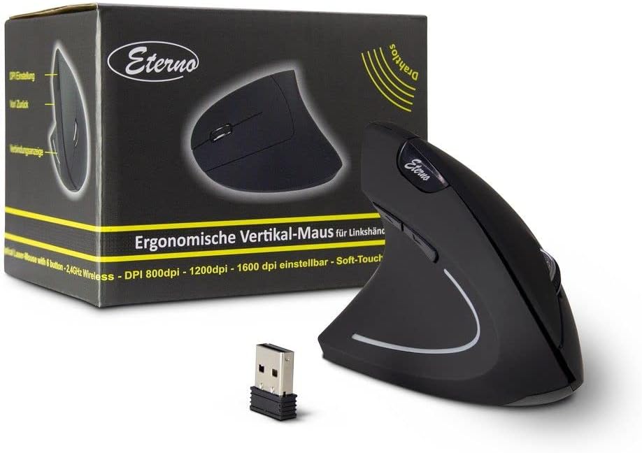 Eterno KM-206L Left Handed Wireless Mouse