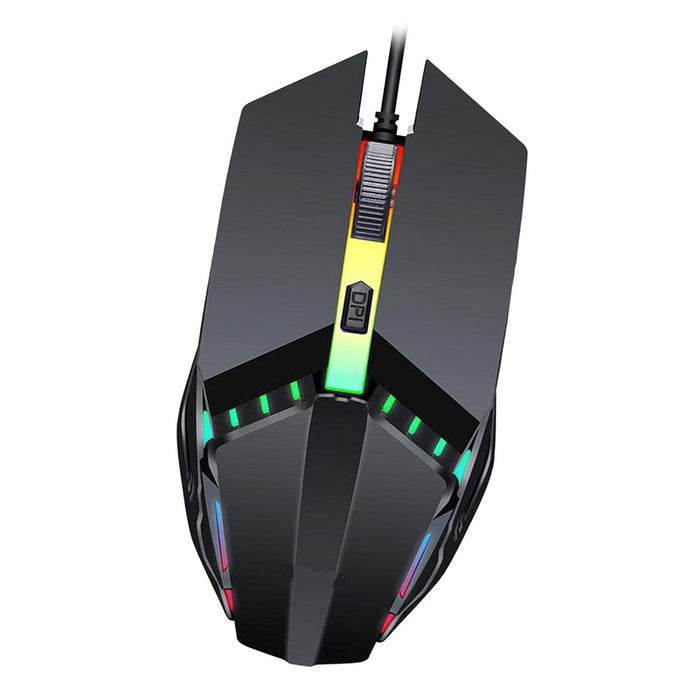 LED Backlit RGB Wired Gaming Mouse 1600 DPI Gamer Mouse