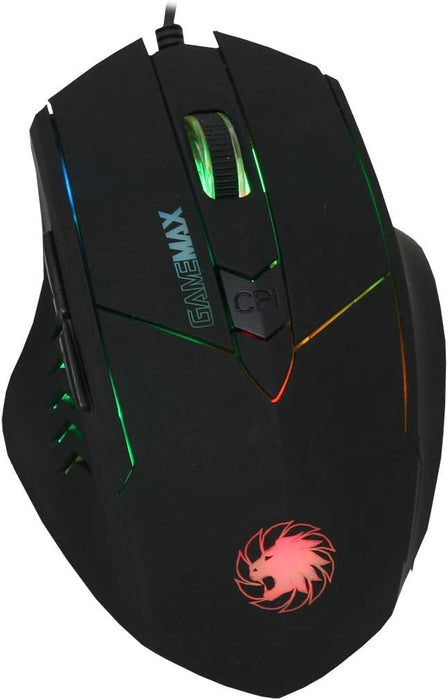 GameMax Tornado Gaming Mouse - Black