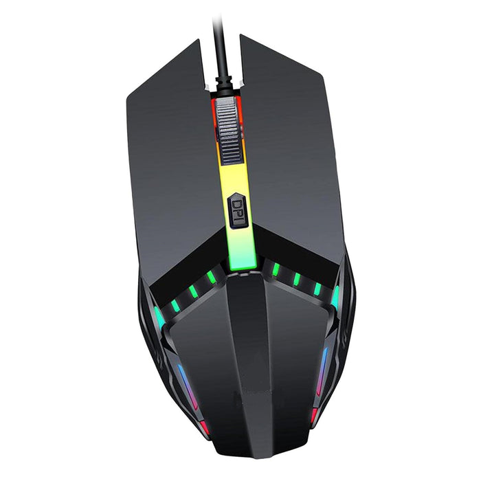 LED Backlit RGB Wired Gaming Mouse 1600 DPI Gamer Mouse