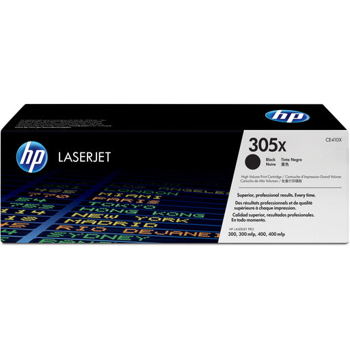 HP Toner 305X CE410X Schwarz Hohe Kapazität