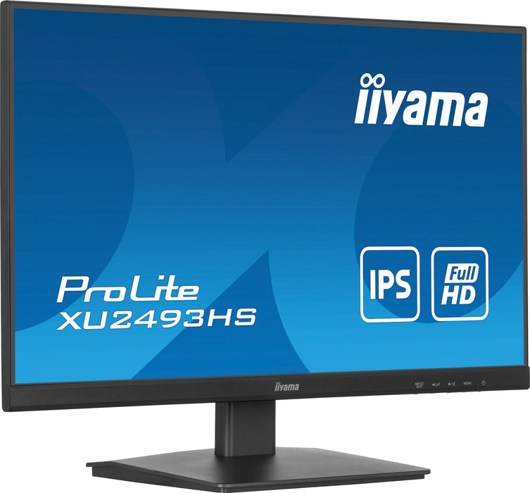 iiyama ProLite XU2493HS-B6 computer monitor 60.5 cm (23.8") 1920 x 1080 pixels Full HD LED Black