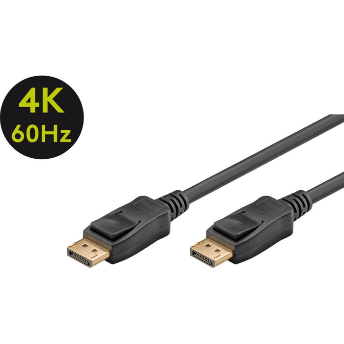 DisplayPort 1.2 (ST-ST) 2m Anschlusskabel Schwarz