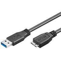 Goobay USB 3.0 A > Micro-B (ST-ST) 1m Adapterkabel Schwarz