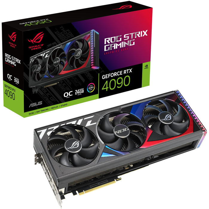 RTX 4090 24GB ASUS ROG Strix OC GDDR6X 3Fan ROG-STRIX-RTX4090-O24G-GAMING