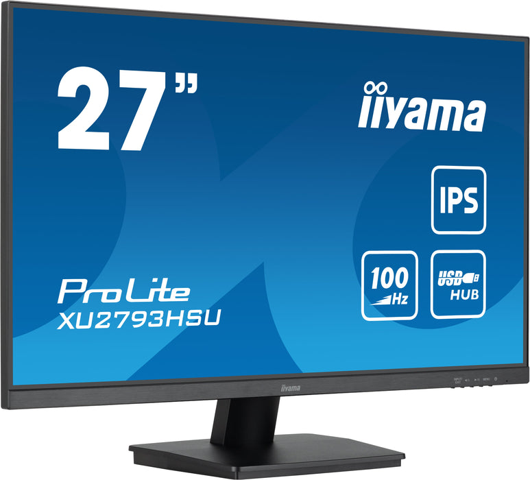 iiyama ProLite computer monitor 68.6 cm (27") 1920 x 1080 pixels Full HD LED Black