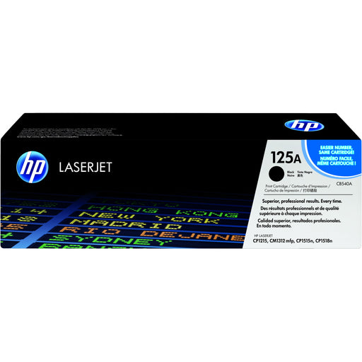 HP Toner 125A CB540A Schwarz