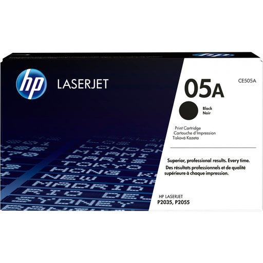 HP Toner 05A CE505A Schwarz bis zu 2.300 Seiten ISO/IEC 19752