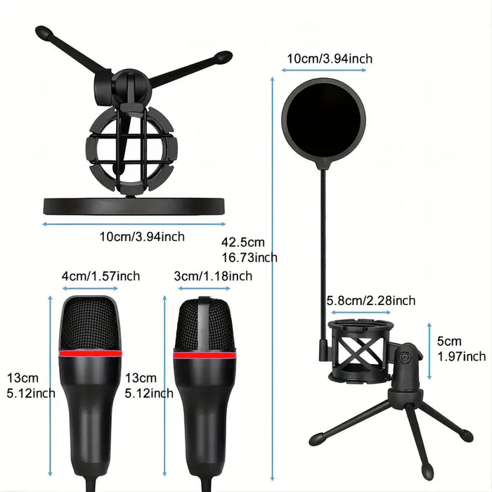 PC-Link USB Microphone with 3.5mm Jack