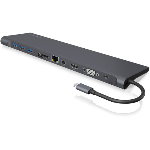 ICY BOX IB-DK2102-C USB-C 11-in-1 PD 100W DockingStation