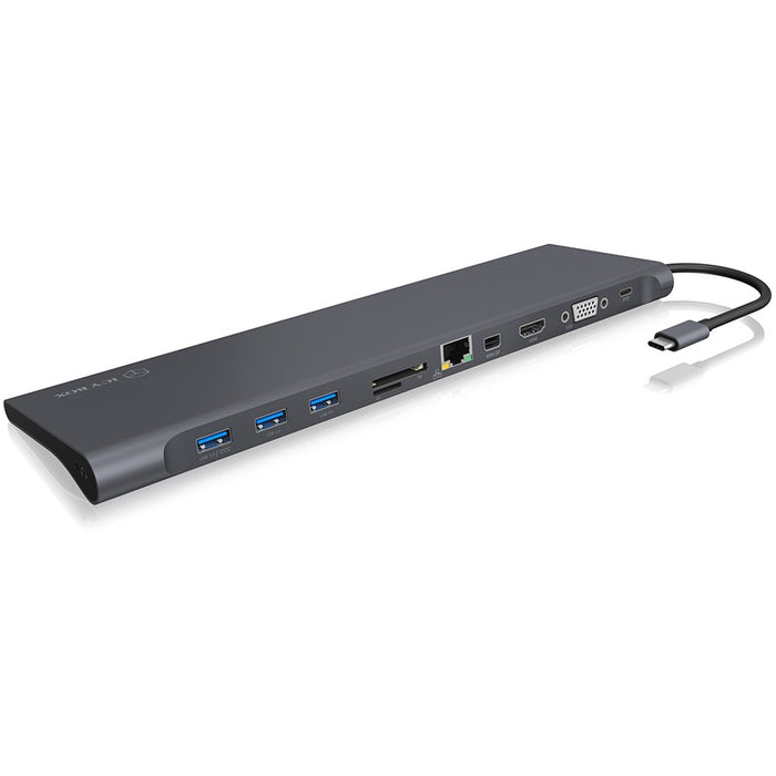 ICY BOX IB-DK2102-C USB-C 11-in-1 PD 100W DockingStation