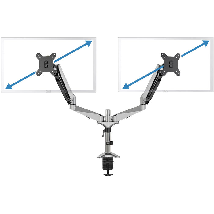 Tischhalterung für 2 Monitore bis 81cm 32" 8KG Digitus DA-90353