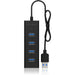 ICY BOX IB-HUB1409-U3 USB 3.0 HUB 4-Port 4xUSB 3.0