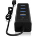 ICY BOX IB-HUB1409-C3 USB-C HUB 4-Port 4xUSB 3.0