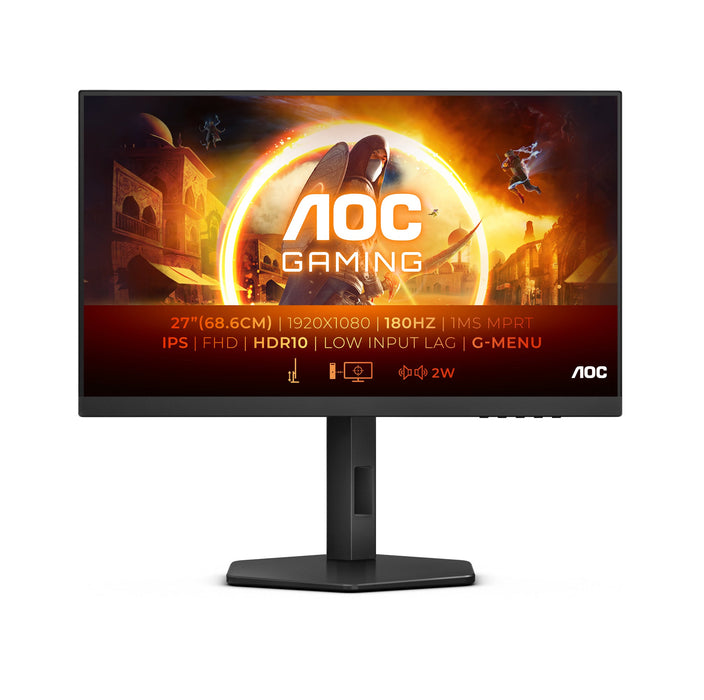 AOC G4 27G4X computer monitor 68.6 cm (27") 1920 x 1080 pixels Full HD LED Black