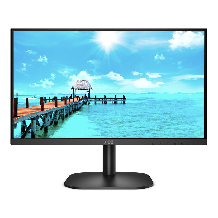 AOC B2 24B2XDA LED display 60.5 cm (23.8") 1920 x 1080 pixels Full HD Black