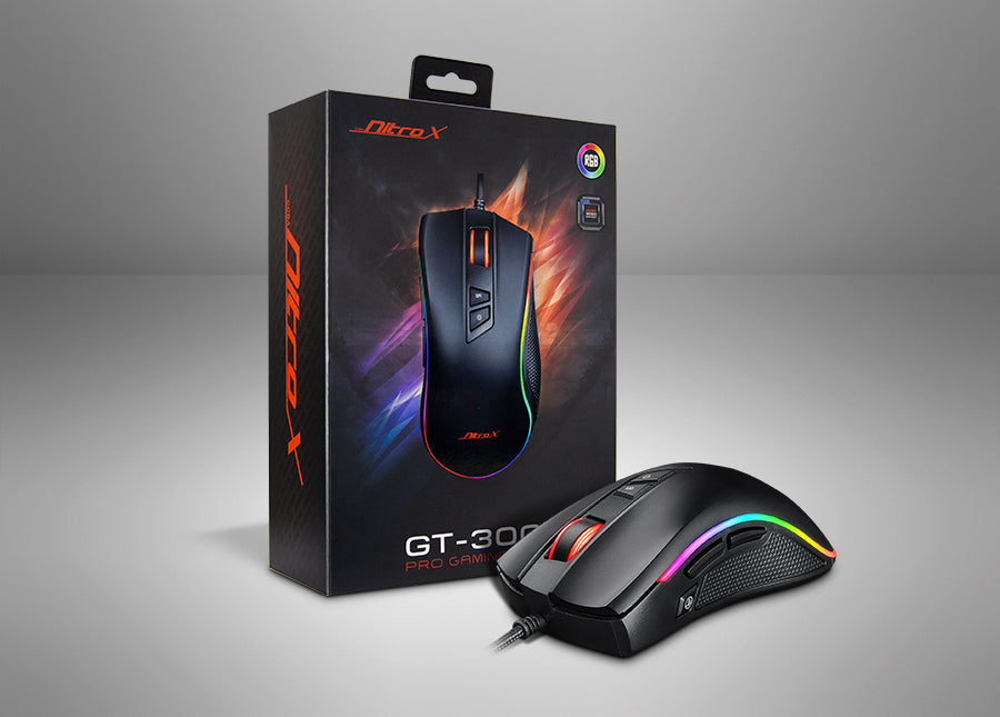 Nitrox GT-300+ RGB Gaming Mouse