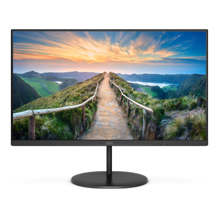 AOC V4 Q27V4EA LED display 68.6 cm (27") 2560 x 1440 pixels 2K Ultra HD Black