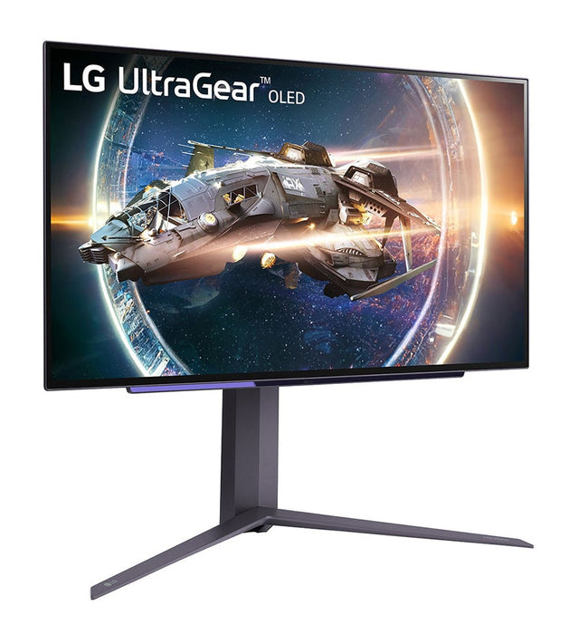 LG 27GR95QE-B computer monitor 67.3 cm (26.5") 2560 x 1440 pixels Quad HD OLED Grey