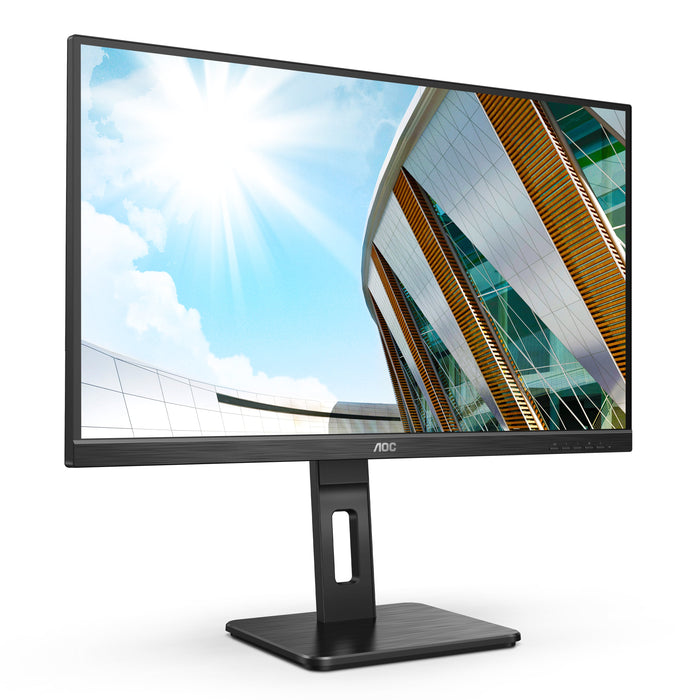 AOC U27P2CA computer monitor 68.6 cm (27") 3840 x 2160 pixels 4K Ultra HD LED Black