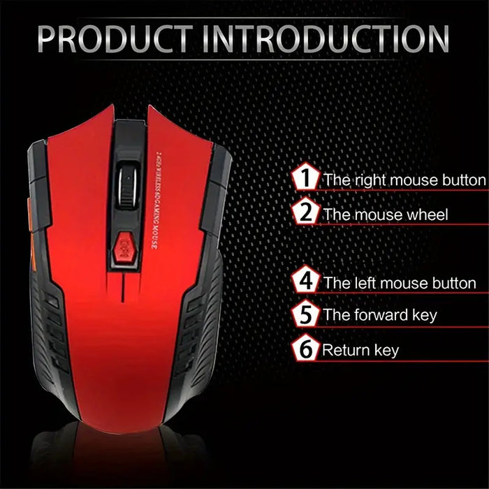 PC-Link 2.4GHz Wireless Optical Mouse Gaming