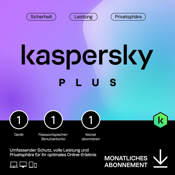 Kaspersky Plus – 1 Device