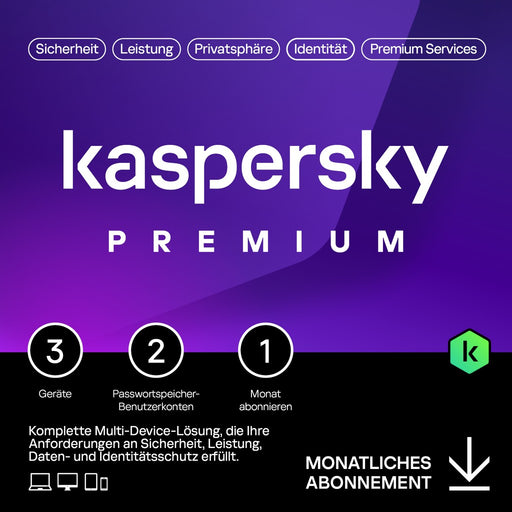 Kaspersky Premium – 3 Devices