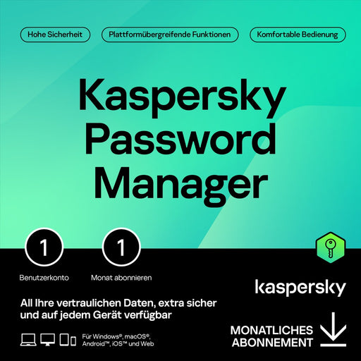 Kaspersky Cloud Password Manager – 1 User