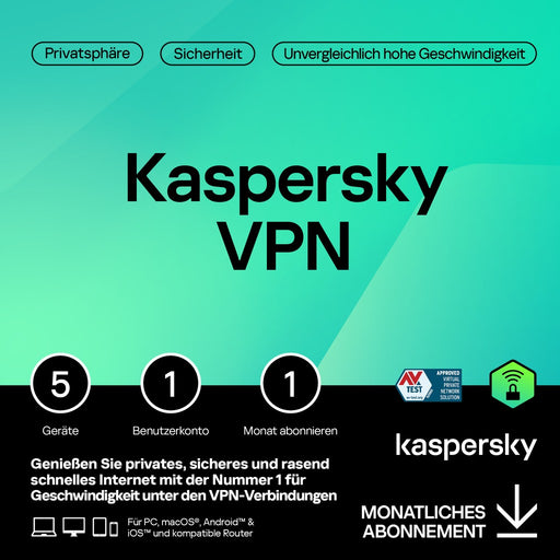 Kaspersky Secure Connection – 1 User