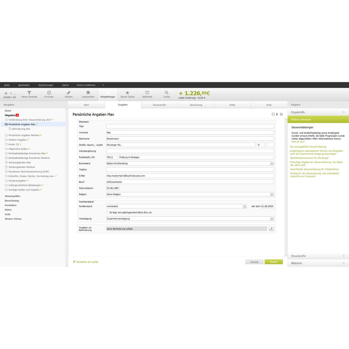 Lexware Taxman 2023 1 Device