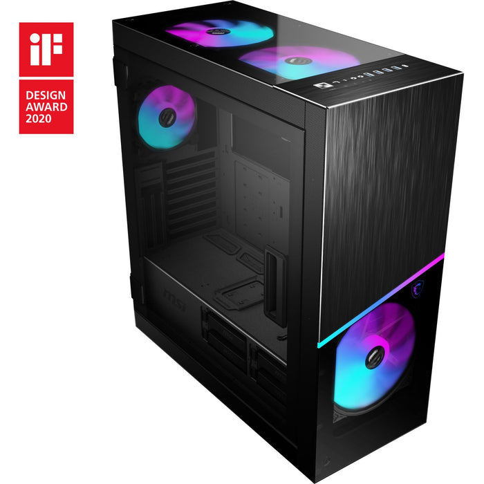 BIG MSI MPG SEKIRA 500X BLACK RGB WITH SIDE WINDOW ATX - EATX