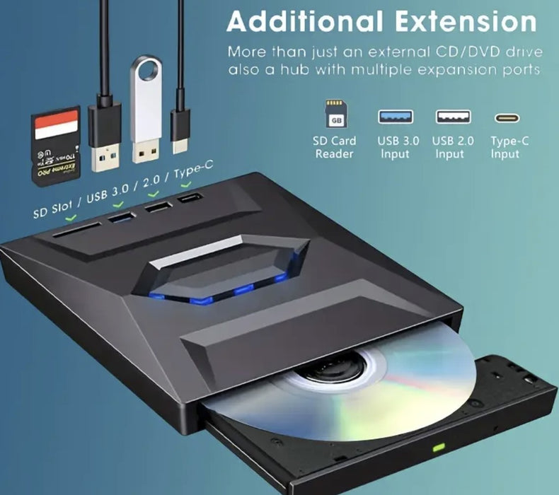 GAMEFORCE.IE EXTERNAL USB CD/CDRW/DVD/DVDRW/