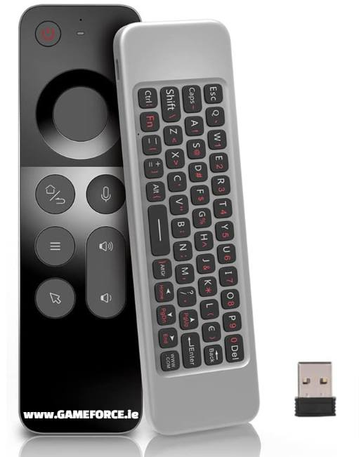 Wireless Mouse And Mini Keyboard - PC-LINK AIR Mouse Ultra Thin 2.4G Wireless Smart PC Remote Mini Keyboard, Voice Remote Control Air Mouse