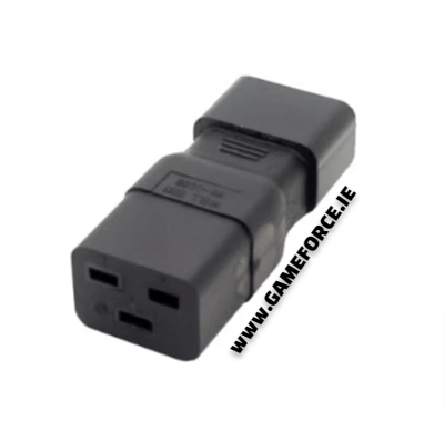 Power Cable - PC-LINK C14 MALE To C19 Female Adapter PSU / UPS Power Connector