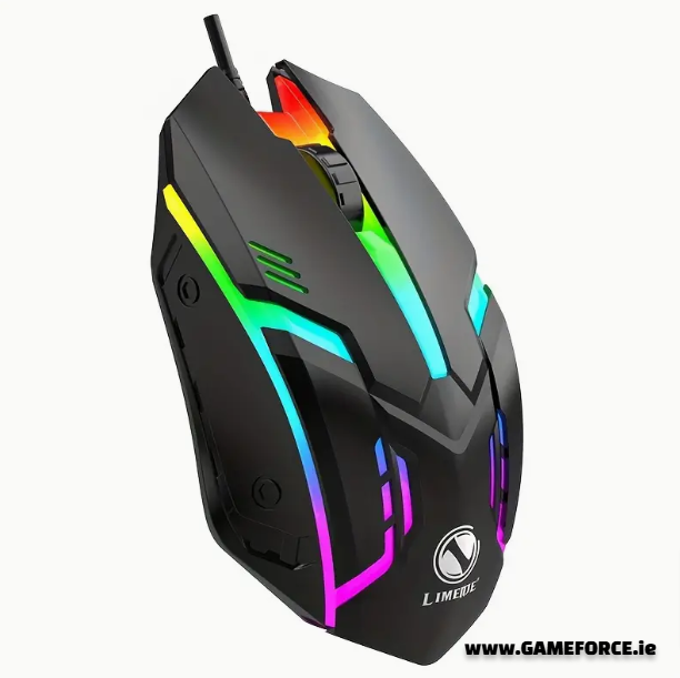 PC-LINK S1 RGB GAMING MOUSE USB WIRED BLACK