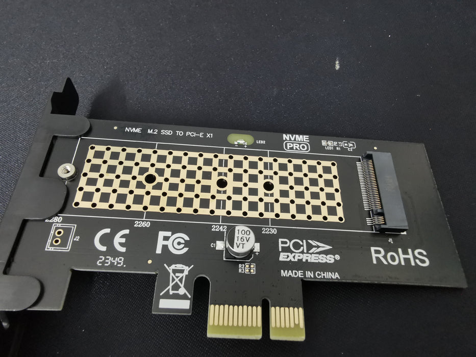 ARES M.2 NVME To PCIe 4.0, Adapter Express Card,