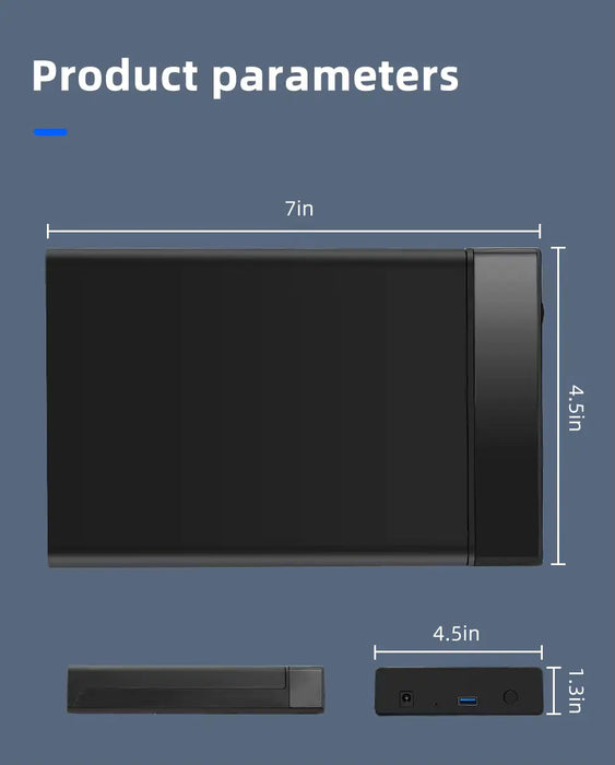 PC-Link 3.5 Inch External HDD Enclosure