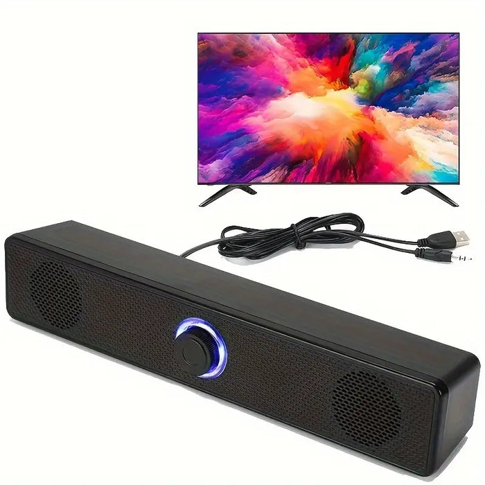 High-Fidelity Desktop Speaker with USB Power