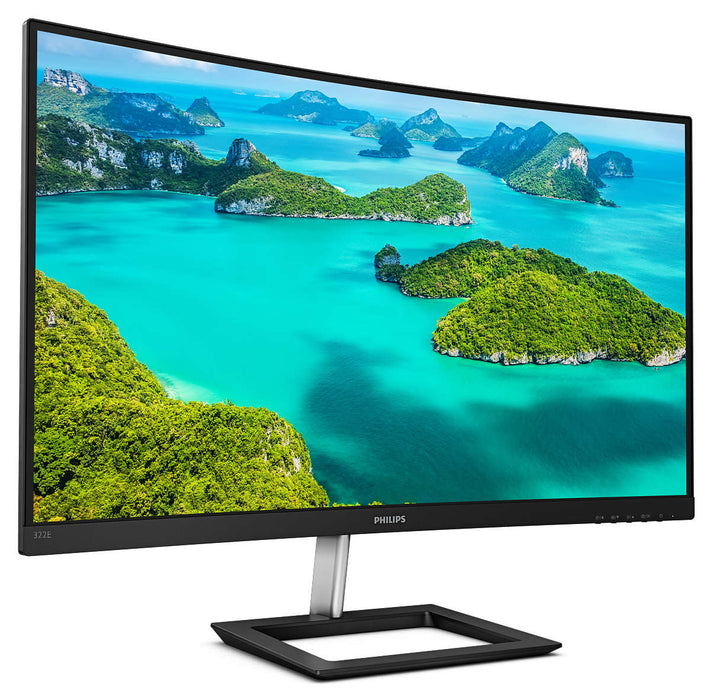 81,3 cm/32'' (1920 x 1080) Philips E-line 322E1C Pantalla curva 16:9 4 ms HDMI VGA DisplayPort VESA Full HD Negro Plata