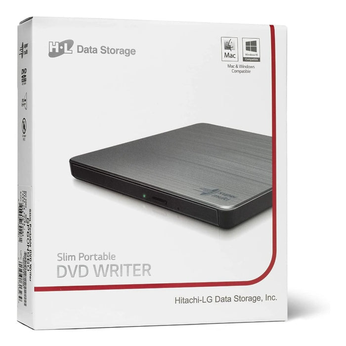 Hitachi-LG Slim Portable DVD Writer