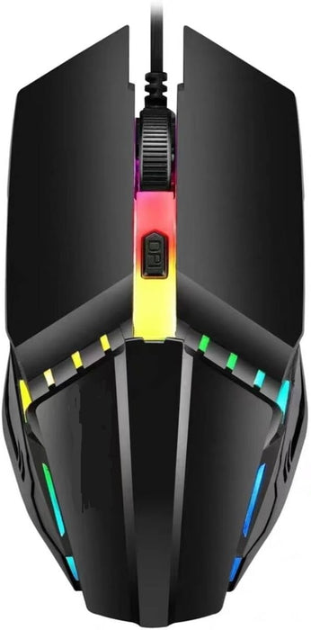 LED Backlit RGB Wired Gaming Mouse 1600 DPI Gamer Mouse