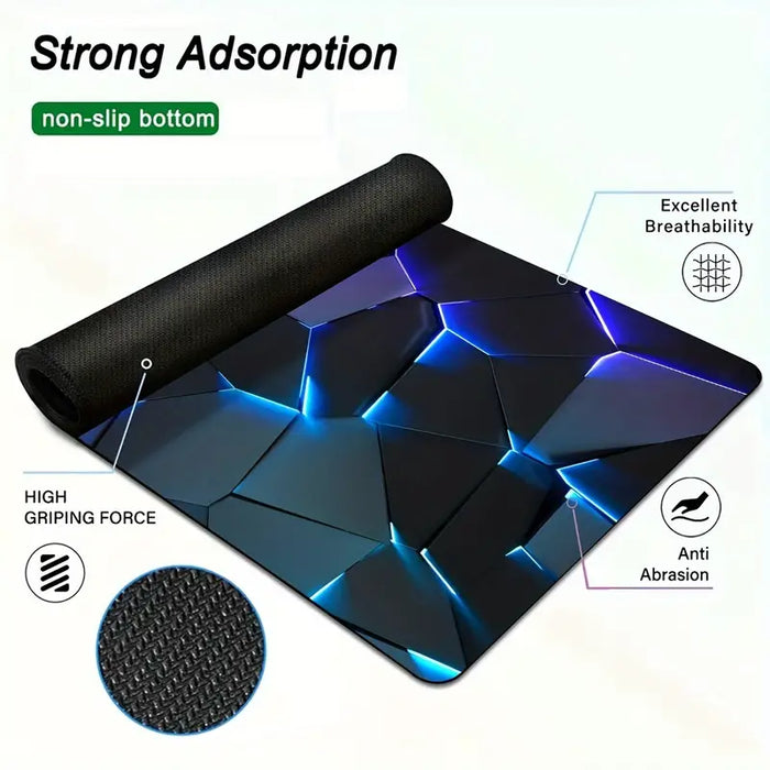 Geometric Gaming Mouse Pad 30cm x 80cm