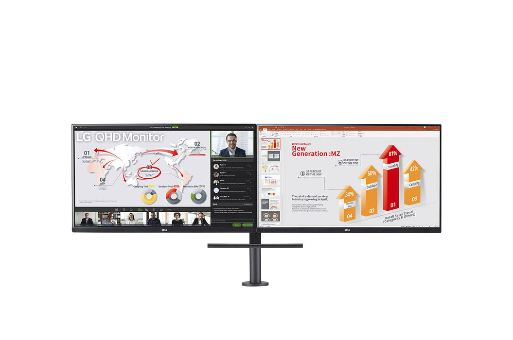 LG 27QP88DP-BS computer monitor 68.6 cm (27") 2560 x 1440 pixels Quad HD Black