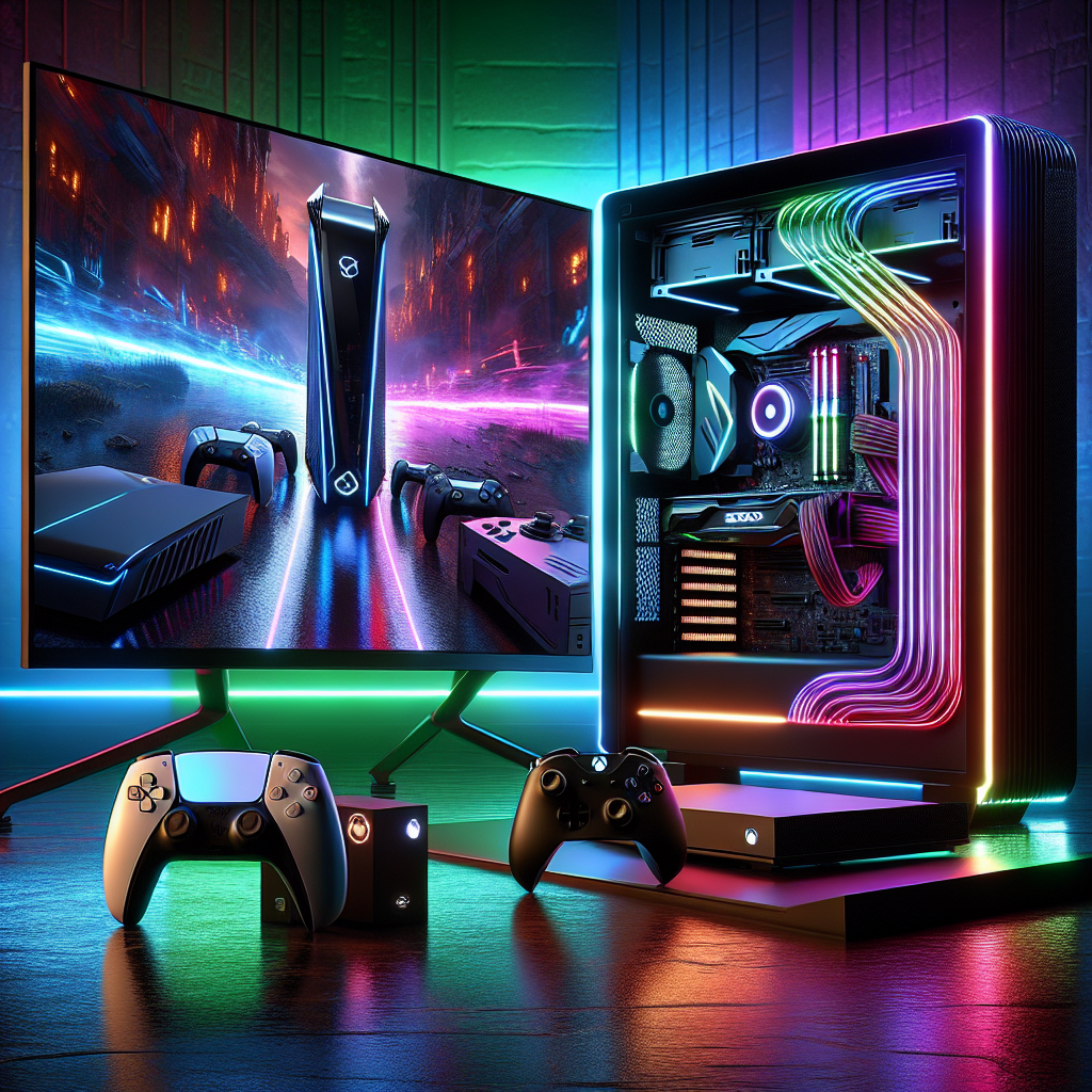 Unleashing Power: Why Custom Gaming PCs Outperform Consoles like PS5 and Xbox