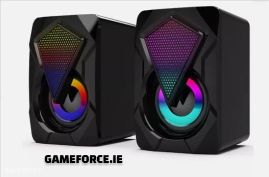 PC-LINK K10 Prime USB wired Gaming Speakers RGB